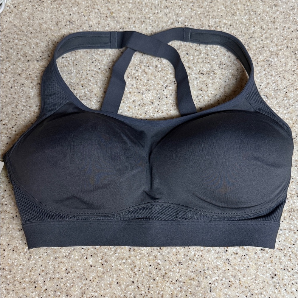 NWT All in Motion Charcoal Sports Bra